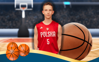 Marek Biel w zwycięskiej Reprezentacji Polski U14! 