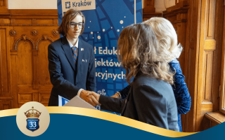 Leonard Pelc z Nagrodą Edukacyjną Miasta Krakowa!
