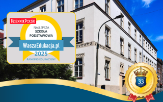 Szkoła Podstawowa nr 33 najlepsza w Krakowie!