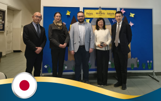 Delegacja z Japonii w naszej szkole