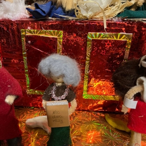 Szopka Krakowska wykonana przez klasę 3a 2023/24